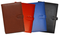 Colored Leather Monthly Calendars